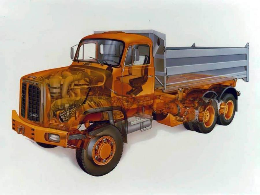  Saurer D330N 6x6 1976 года  (фото 3 из 3)